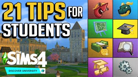 Tips For Students And Attending School The Sims 4 Discover University