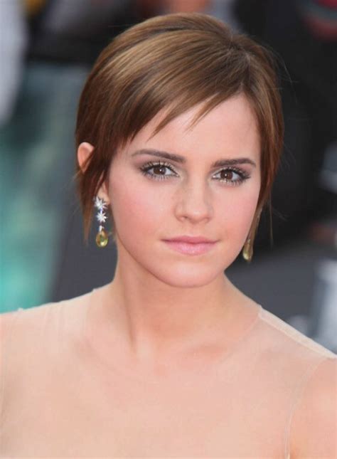 Emma Watson Short Hairstyle Hairstyle Guides