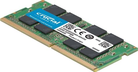 Crucial 8gb Ddr4 2666 Mhz Cl19 Laptop Ct8g4sfra266