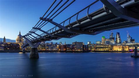 Millennium Bridge Londra Juzaphoto