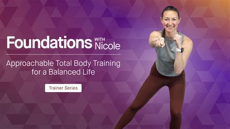 5 Day Challenge Trainer Series Foundations With Nicole Approachable Total Body Training For A