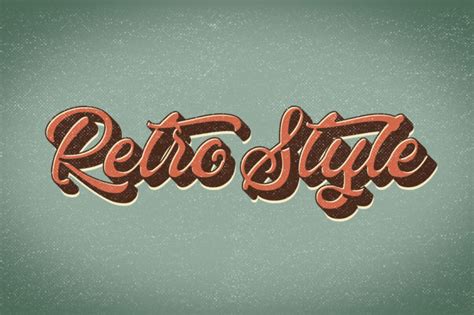 Fun Retro Style Text Effect Free Download