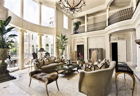 Extravagant Homes Mansion Interior Living Design