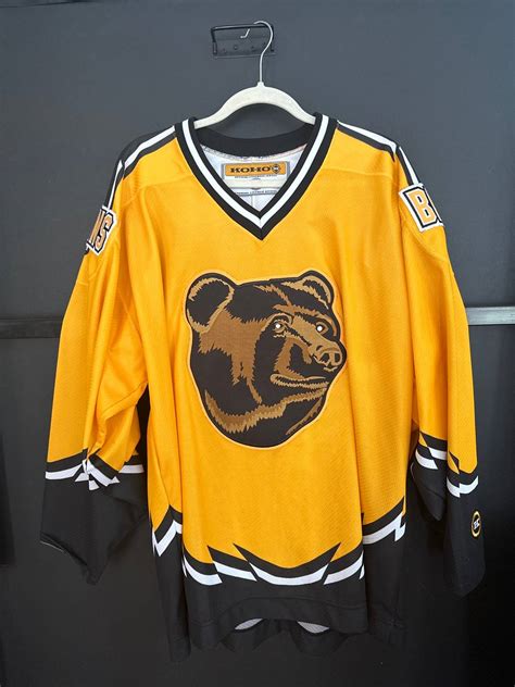 Vintage Boston Bruins Alternate Pooh Bear Jersey Grailed