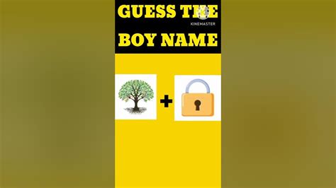 Guess The Emoji For Boy Name 🤔🤔🤔🤔 Shots Youtube