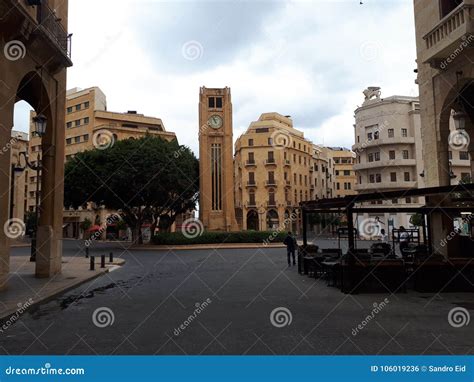 Nijmeh Square In Downtown Beirut Beirut Lebanon June 2019