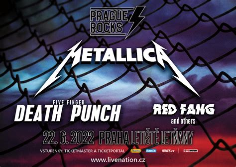Metallica at Prague Rocks in Prague, Czech Republic on June 22, 2022 ...