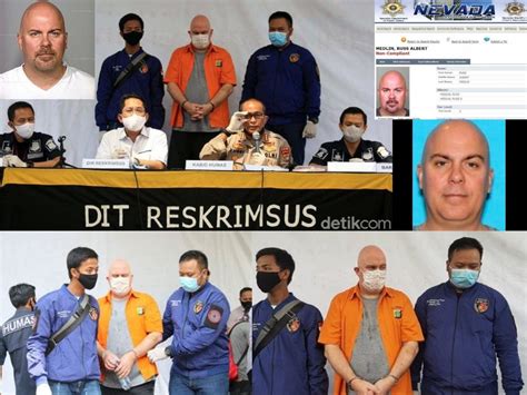 White American Tourist Bitcoin Scammer And Fugitive Russ Albert Medlin 49 In Indonesia