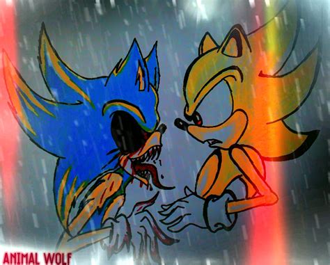 Super Sonic Vs Sonic Exe