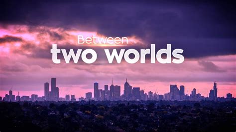 It's described as a suspense romance melodrama about a man and a woman who are living in the same time, but different worlds. w: Between Two Worlds (TV Series 2020 - Now)