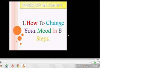 How To Change Your Mood In 5 Steps Youtube