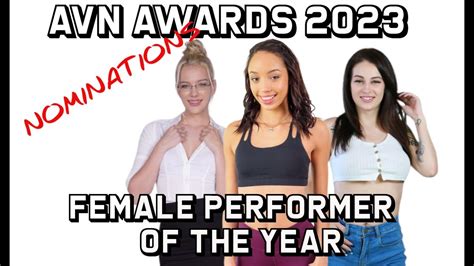 Avn Awards Nominations Female Performer Of The Year Youtube