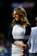 ESPN sideline reporter Allison Williams is seen during the Notre Dame ...