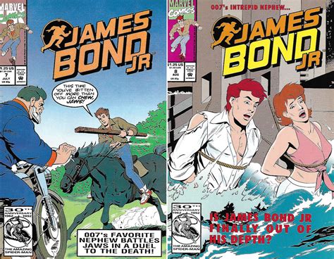 The Book Bond James Bond Jr Marvel Comics