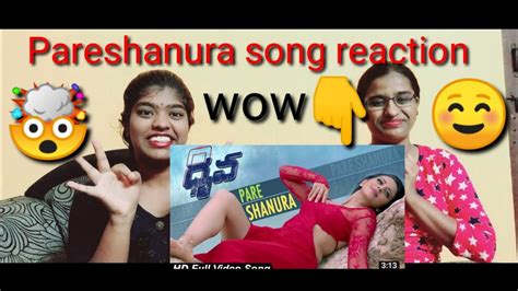pareshanura song reaction dhruva ram charan rakul preet singh vl reactions youtube