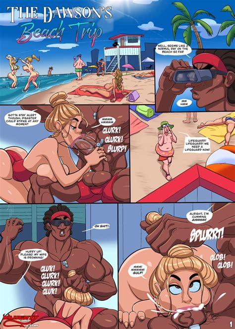Rule 34 6 Panel Comic Ahe Gao Areolae Ass Background Character Beach