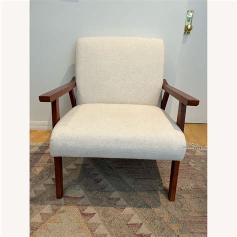 Wayfair White Natural Lounge Chair Aptdeco