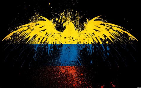 Colombia Flag Fondos De Pantalla Gratis Para Widescre