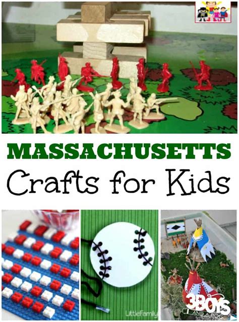 Massachusetts Crafts For Kids 3 Boys And A Dog