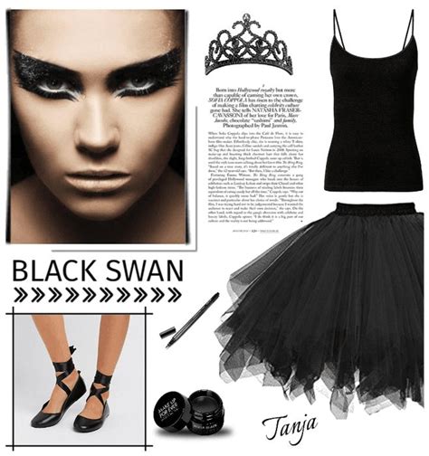 Black Swan Outfit Shoplook Black Swan Costume Doll Halloween