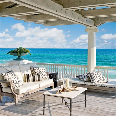 65 Beachy Porches And Patios Beautiful Beach Houses Dream Beach