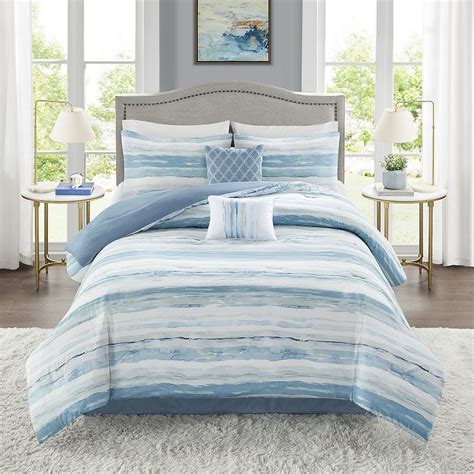 Madison Park Marianne 6 Piece Comforter Set With Coordinating Pillows