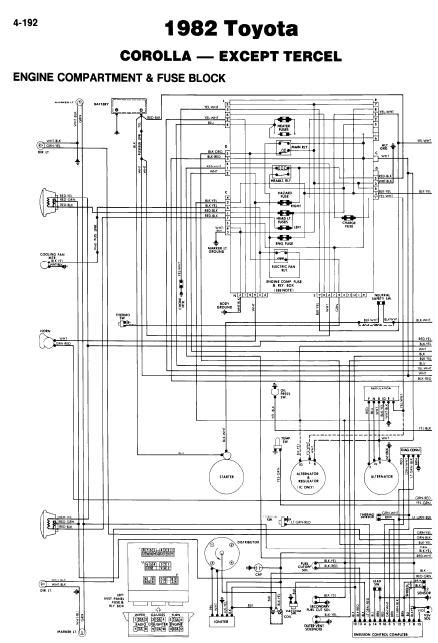 Wiring Diagram For Toyota Corolla