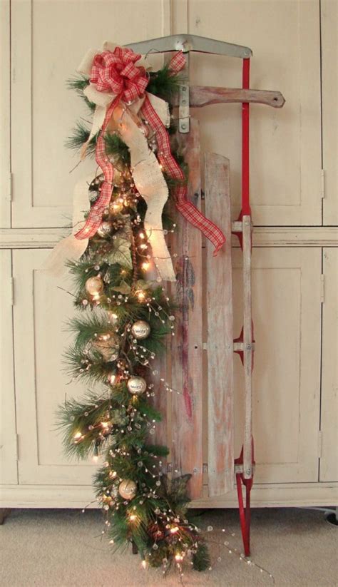 33 Creative And Fun Sleigh Décor Ideas For Christmas Digsdigs