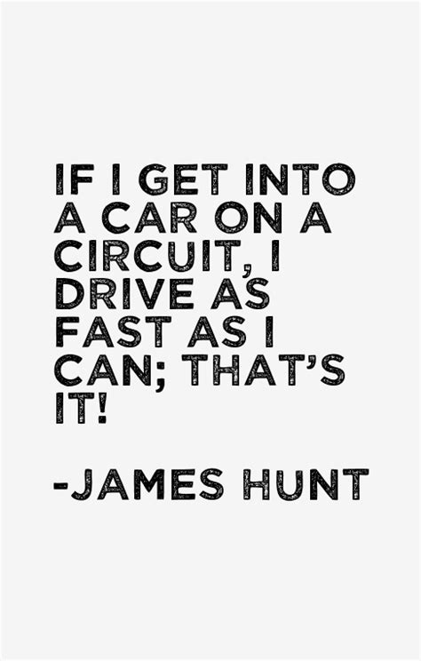 james hunt quotes and sayings