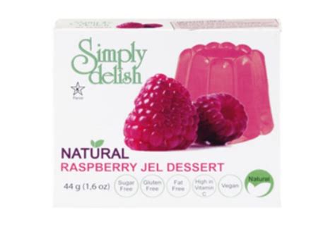 buy simply delish natural jel dessert raspbe online mercato