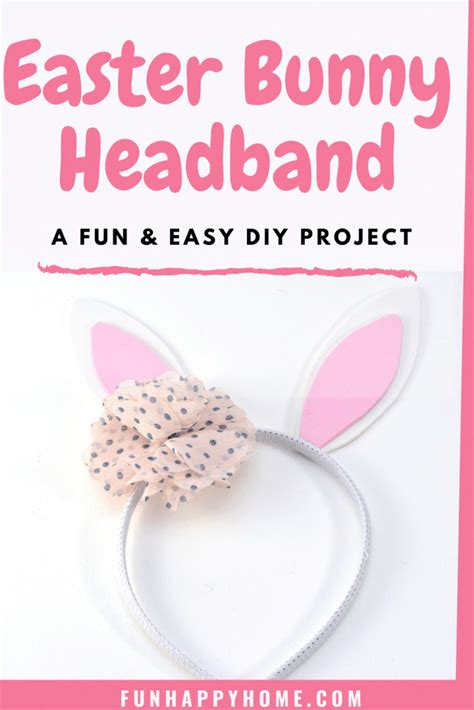 Easter Bunny Ears Headband A Fun And Easy Diy Craft