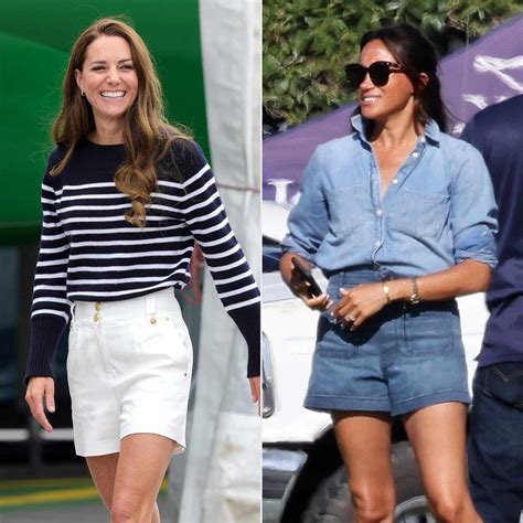 Kate Middleton And Meghan Markle Wear Summer Shorts