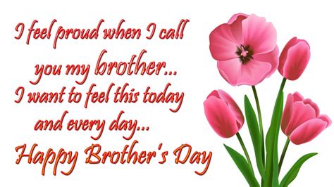 Thanks for giving me an unforgettable childhood and a bond for life. Happy Brothers Day Wishes & Greetings Images | Brother's ...