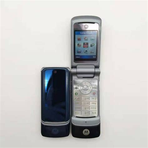Original Unlocked Motorola Krzr K1 Bluetooth 2mp Mp3 Gsm 2g Flip Mobile