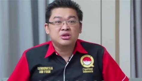 Profil Dan Biodata Alvin Lim Pengacara Sebut Ferdy Sambo Tak Ditahan