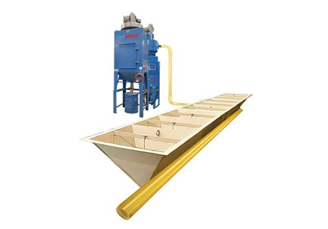 Pneumatic Abrasive Recovery System for Sandblast Booths | ISTblast
