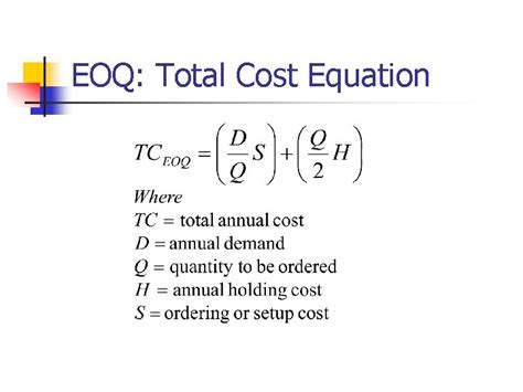 Annual Inventory Holding Cost Formula Tamiakruwgrimes