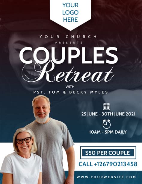 Copy Of Church Couples Retreat Poster Postermywall