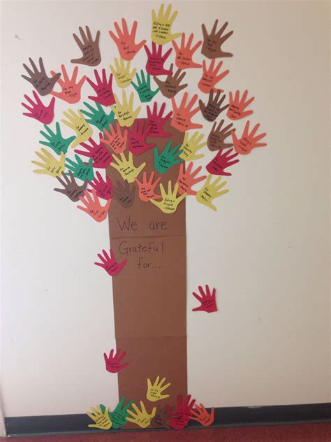 We Made A Gratitude Tree In Class This Week 💜 Thankful Tree Craft