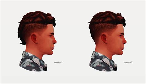 Wyattssims Levi Hair Version Ii Male Version Sims 4 Maxis