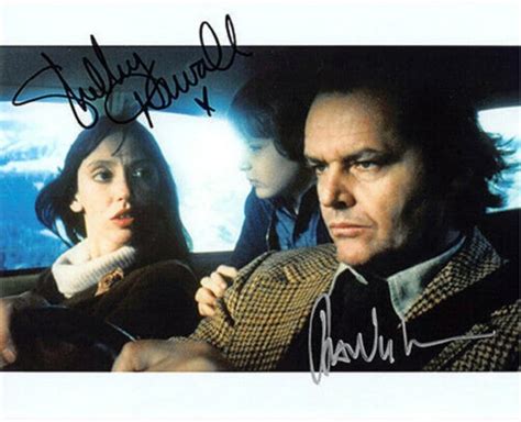 Jack Nicholson And Shelley Duvall The Shinning Hand Signed Autograph 8x10