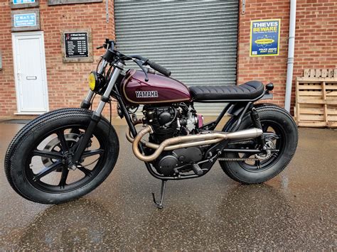 Yamaha Xs650 Brat Tracker From Kuna Customs Bikebound