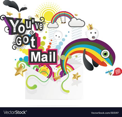 Youve Got Mail Royalty Free Vector Image Vectorstock