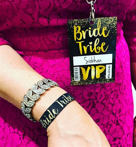 Bride Tribe Hen Party Wristbands By Wedfest