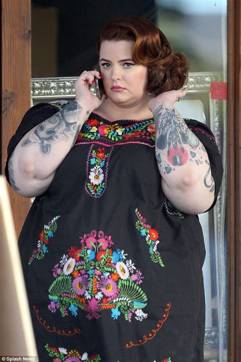 Tess Holliday Embraces Flowy Maternity Wear As She Is Pictured Out In LA Daily Mail Online