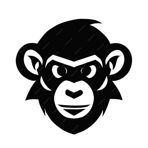 Premium Vector Monkey Mascot Logo Vector Illustration
