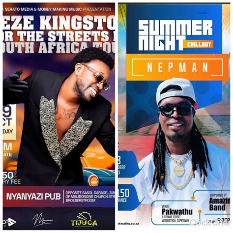 Nepman And Zeze To Perform In South Africa Face Of Malawi