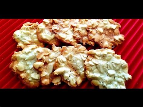 Crispy Almond Cookies Recipe How To Make Crispy Almond Cookies