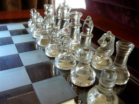 Glass Chess Set Free Photo Download Freeimages