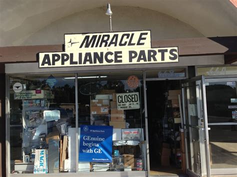 Order online or call toll free: Miracle Appliance Parts - Appliances & Repair - Thousand ...
